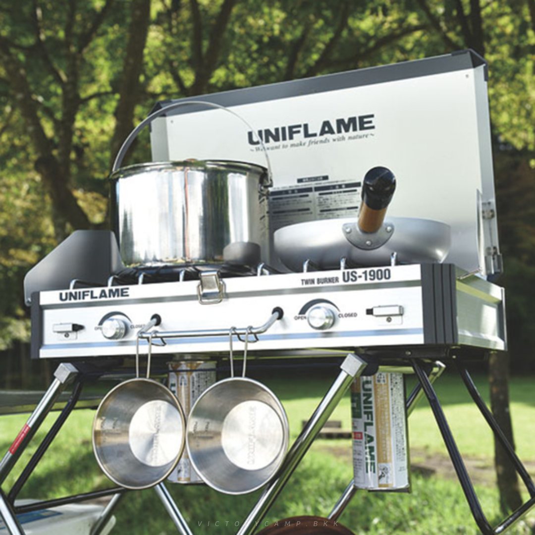 7 อุปกรณ์ทำครัว แบรนด์ Uniflame  สำหรับชาวแคมป์มือใหม่