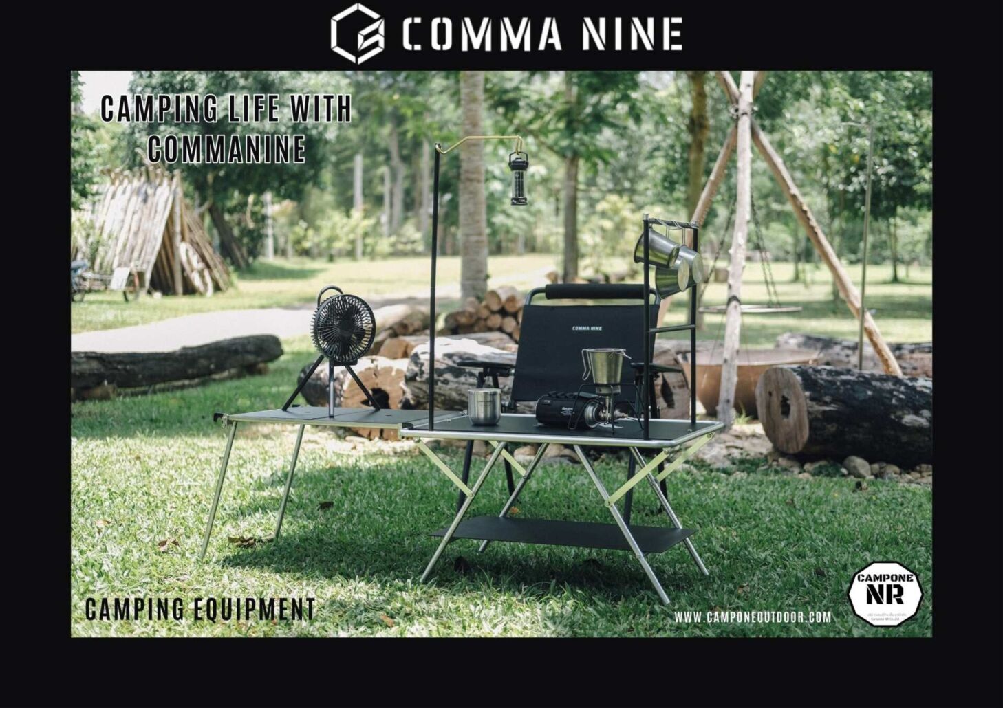 Camping Life with Comma nine