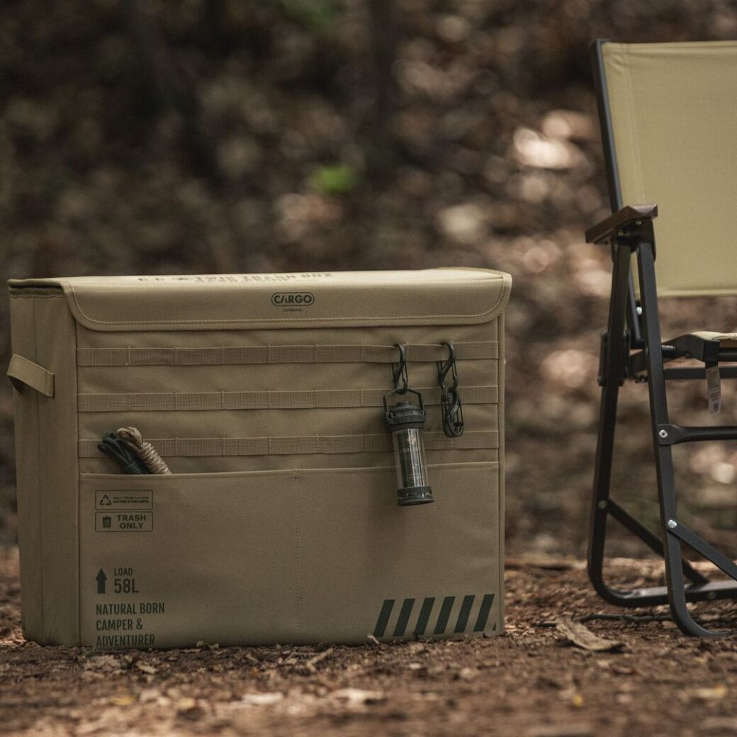 CARGO CONTAINER TWIN TRASH BOX — Camp One Outdoor
