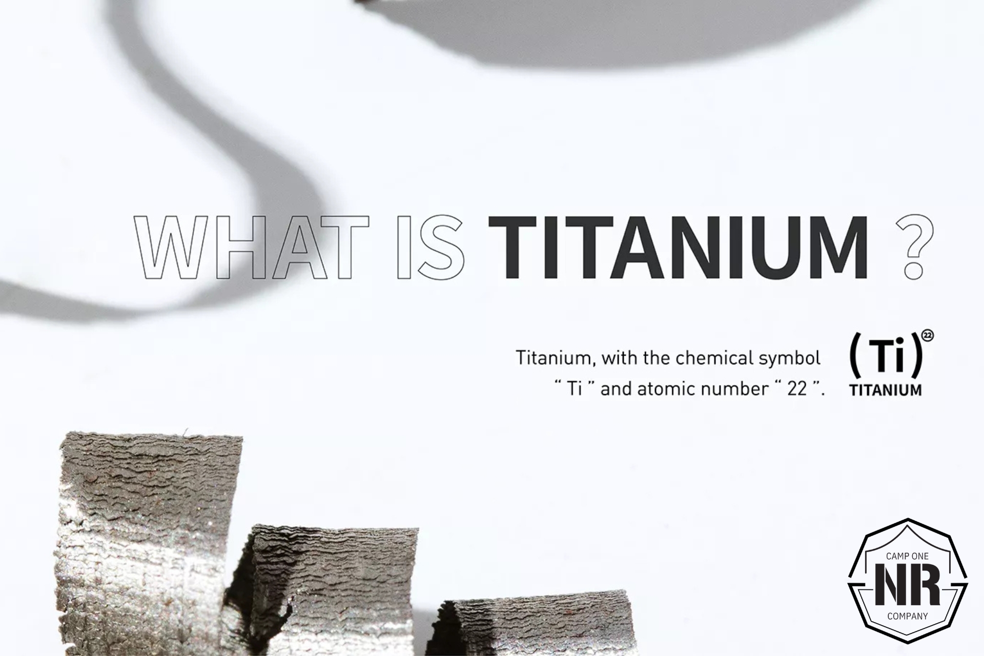 WHAT IS TITANUIM ? ไทเทเนียมคืออะไร และมีข้อดีอย่างไรสำหรับอุปกรณ์แคมป์ปิ้งที่ผลิตจากไทเทเนียม
