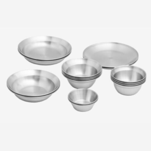 Stainless Steel Plate Series SET 16P