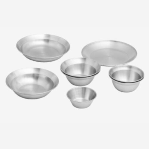 Stainless Steel Plate Series SET 8P