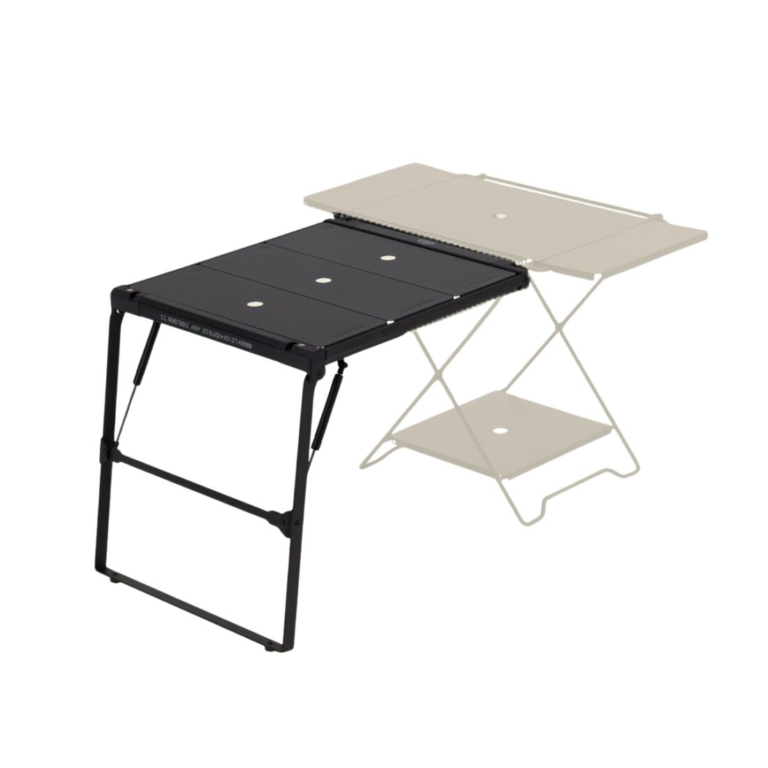 WING TABLE (BLACK)