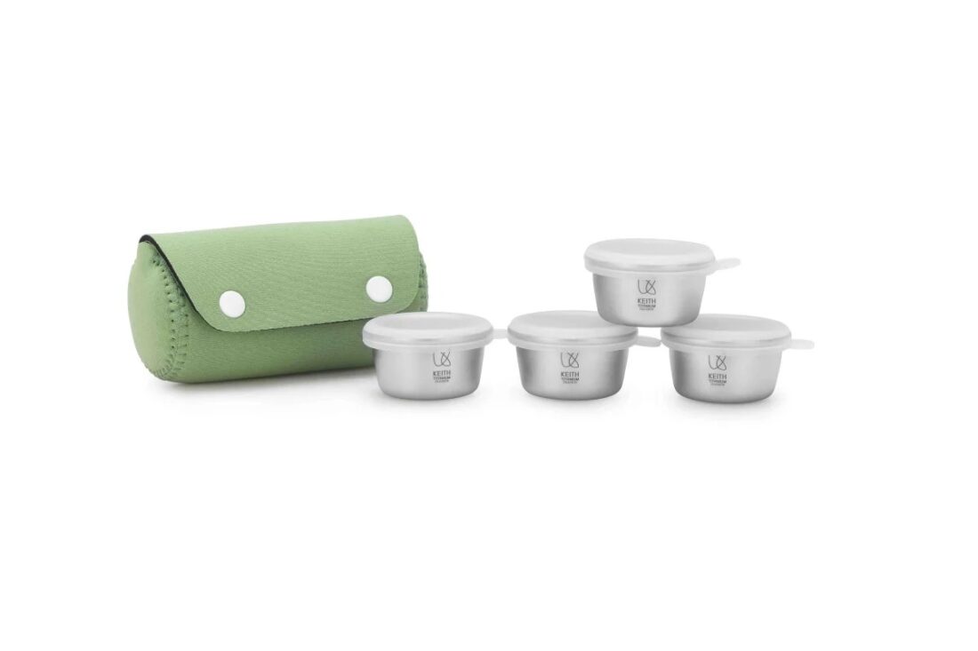 mini container set (4 piece) Ti1161